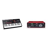 Product 1: MIDI Keyboard Essentials - 32 velocity-sensitive, semi weighted keys for playing virtual sampler instruments and virtual synthesizer plugins Product 1: Beat Maker Mainstays - 8 RGB backlit MIDI assignable velocity sensitive drum pads with ...