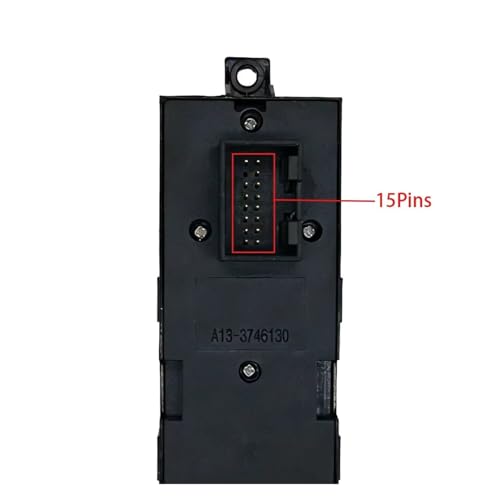 Bouton lève-vitre fluide pour habitacle Chery Tiggo commande de vitre électrique précise