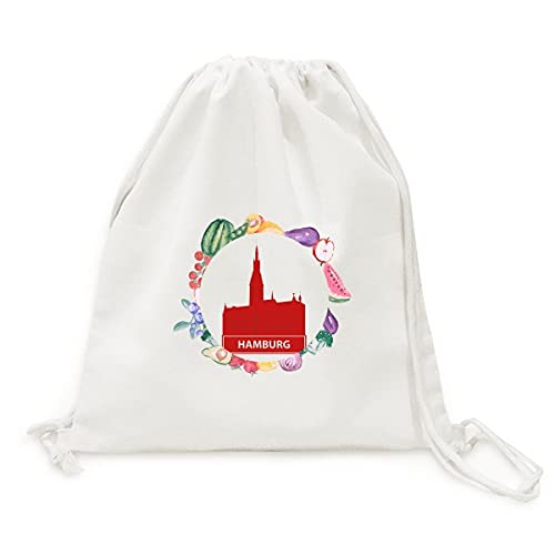 Sac en tissu pliable durable avec sangle solide pour transporter fruits et légumes