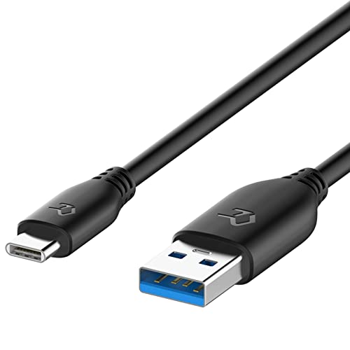 Rankie USB-C to USB-A 3.0 Cable, Type C Charging and Data Transfer, 1m, Black