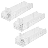 Toyvian 3 Stück Zigaretten Display mit Automatischem Auswurf 28cm Zigarettenständer Robustem Material Praktisches Regal für Zigarettenläden