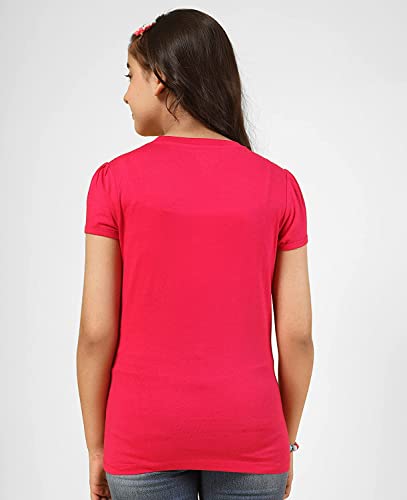Image of KYDA KIDS Girls Cotton Full Sleeve Sequence and Embroidery Tops - Multicolor (Pack of 1)