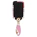Cute Cartoon Pink Poker Dog friendly hair brush for men Designed massage brush for thin hair for Women, Men & Kids with Ergonomic handle