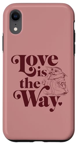 Coque iPhone XR Grogu Star Wars protection Mandalorian rigide