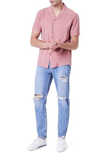 Forever 21 Men's Distressed Straight-Leg Jeans