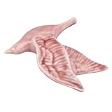 RORPOIR 鳥のセラミック飾り 陶器の壁の鳥 セラミック鳥吊り装飾 鳥の壁掛