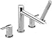 Delta Faucet T4761 Compel Roman Tub with Hand Shower Trim, Chrome by Delta Faucet