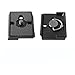 2 Pack SLR Camera Tripod Head 200PL-14 Quick Loading Release Plate for Manfrotto Photography Accessories (200PL-C)