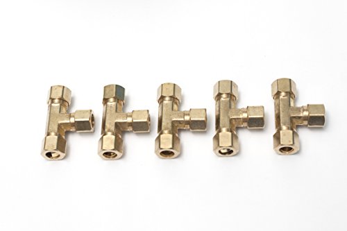 80% Off Discount LTWFITTING 3/8-Inch OD Compression Tee,Brass Compression Fitting(Pack of 5) Black Friday - 80% OFF LTWFITTING 3/8-Inch OD Compression Tee,Brass Compression Fitting(Pack of 5)