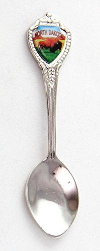 North Dakota State Souvenir Collectible Mini Spoon 3