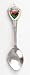 North Dakota State Souvenir Collectible Mini Spoon 3" lpco