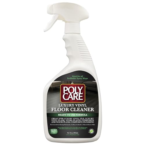 PolyCare Luxury Vinyl Floor Cleaner Spray 32 oz - Ready