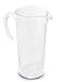 Villa D'ESTE JARRO DE Cilindro Transparente POLICARBONATO 3 LT JARRO DE Agua del Vino