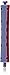 Produktbild Efalock Professional Kaltwellwickler 2-Farbig, rot/ blau lang, 1er Pack, (1x 12 Stück)