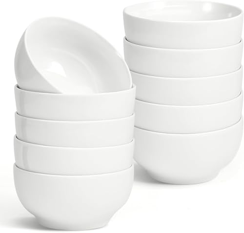 EXTRAPINS 10 Stück Müslischalen Set, 350ml Dessertschalen, 12.3 x...