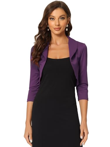 Chaquetas bolero formales de etiqueta para invitadas de bodas