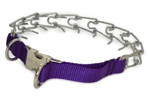 Ray Allen Quick-Release Martingale Pinch Training Collar, 21