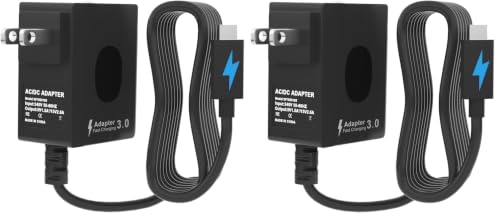 Image of Fast Charging Power Charger for Nintendo Switch, USB-C Type C Power Adapter for Nintendo Switch /Lite /OLED,Support TV Mode 15V 2.6A (Pack of 2)
