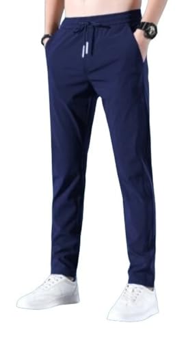 Image of Track Pants for Mens || Joggers for Mens || Men's Sports Regular Fit Polyester Track Pant with Two Side Zipper Pockets (4L20 Pack of 2)