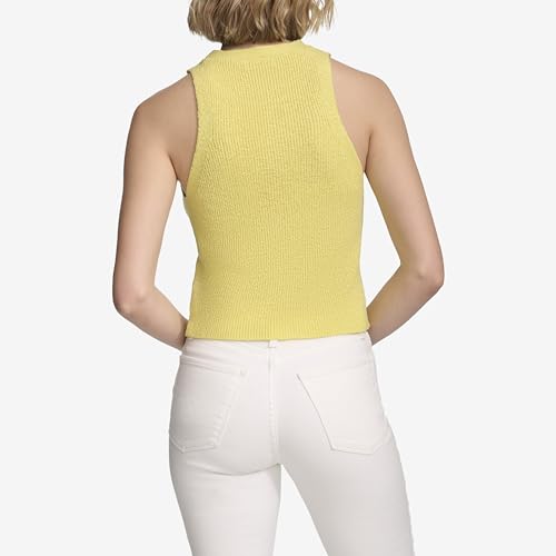 Image of Calvin Klein Women's Sleeveless Ribbed Sweater