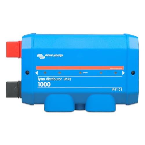Image of Victron Energy Lynx Distributor - Modular M10 DC Bus Bar with 4 Fuses