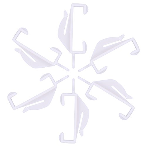 Hotgod 50 ganci di scorrimento in plastica per