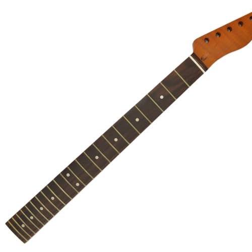 Manche en érable rôti pour restaurer votre guitare électrique à la maison 22 frettes