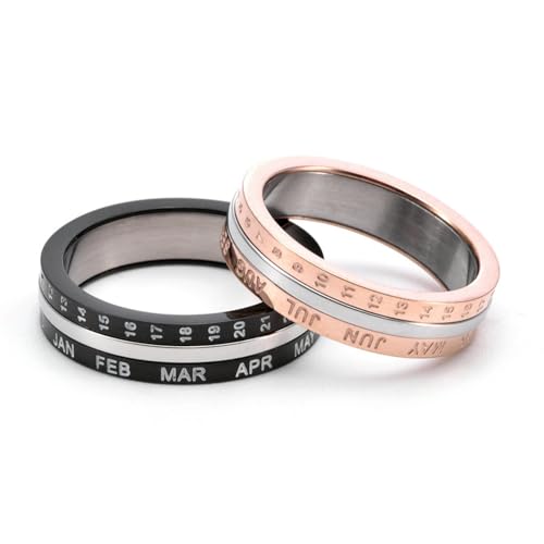 Bague rotative en titane solution pour canaliser l'anxiété