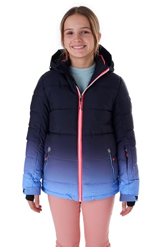 killtec Mädchen Skijacke/Ski-Steppjacke mit Kapuze und Schneefang KSW 330...