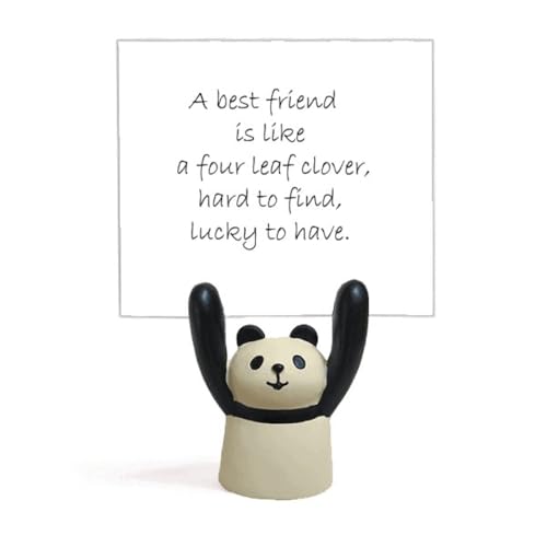 Support pour mémo panda cadeau d'amitié original pour bureau