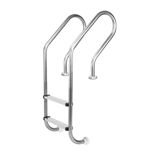 Escalera para Piscina de Acero Inoxidable 2 Peldaños miniatura 1