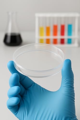Image of Genxx Polypropylene Petri dish 125 mm (PACK OF 2) Clear and Unbreakable Lab Culture Dish, Autoclavable Plastic Petri Plate for Science Experiments and Laboratory Use
