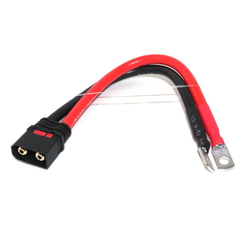 Cable QS8S macho para instalaciones de energía solar y bancos de baterías con terminal M6 6AWG
