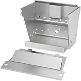 Recipiente de horno inoxidable, alternativa directa a la cámara de combustión de estufa de pellets, que aumenta la eficiencia con propiedades antioxidación