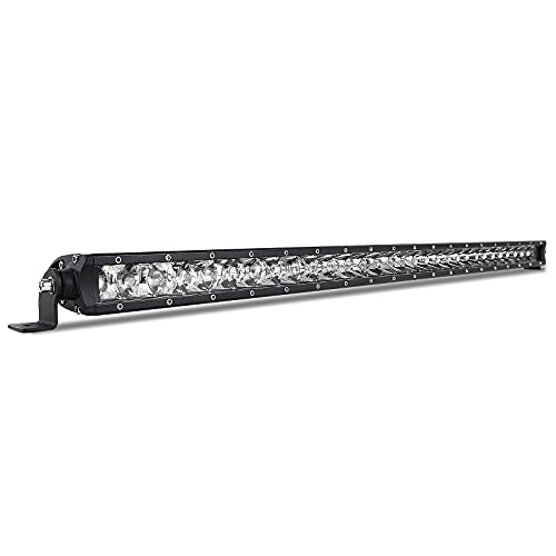 Rampe LED de toit AUXTINGS 32 pouces single row 150W ultra fine pour véhicule de loisir UTV