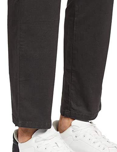 Image of Marks & Spencer Mens Solid Mid Rise Slim Fit Chinos