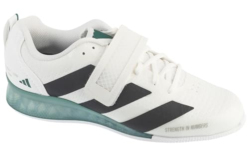 Adidas Weightlifting 3 IH8233, Scarpe da Ginnastica da Uomo, Colore Bianco, Bianco, 45 1/3 EU