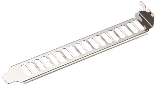 SilverStone SST-Aeroslots - Placa ventilada para cubrir zócalo PCI, pack de 4, niquelado
