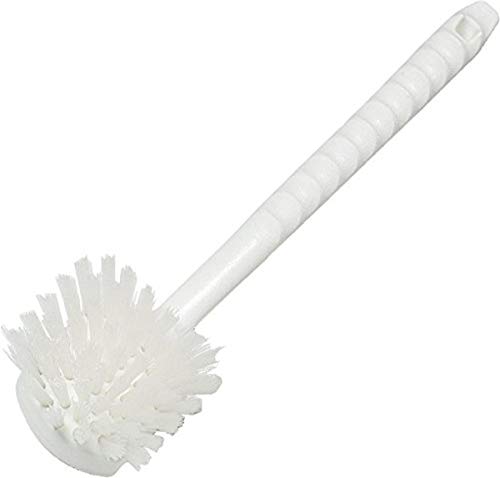 Image of SPARTA 4050000 Nylon Utility Scrub Brush, Cleaning Brush, Utility Brush With Hanging Hole For Kitchen, Restaurant, Home , 20 Inches, White, (Pack of 12)