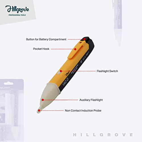 Image of Hillgrove HGCM433M1 Electrical Non Contact Voltage Tester with Electrical Tape+5in1 Screwdriver Kit+Line Tester+Continuty Tester+2in1 Screwdriver