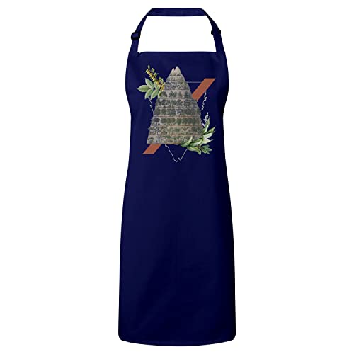 Tablier cuisine premium navy pour préparer vos recettes en famille avec élégance