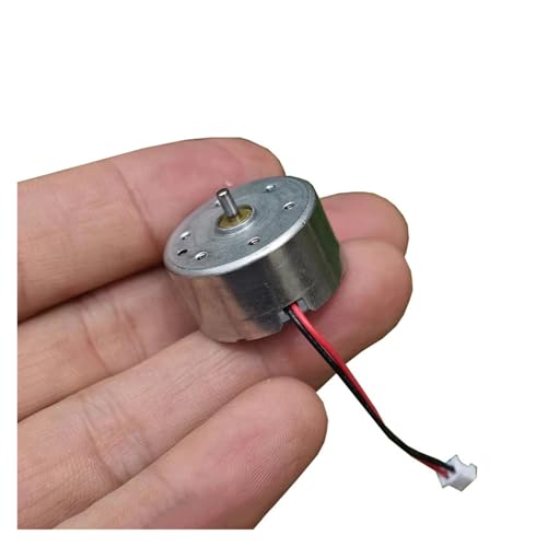 YINZHD Moteur miniature RF-300CA-16220 300 CC 1,9 V 3 V 3,7 V 9 300 tr/min, petit micro-moteur à broche ronde de 24 mm