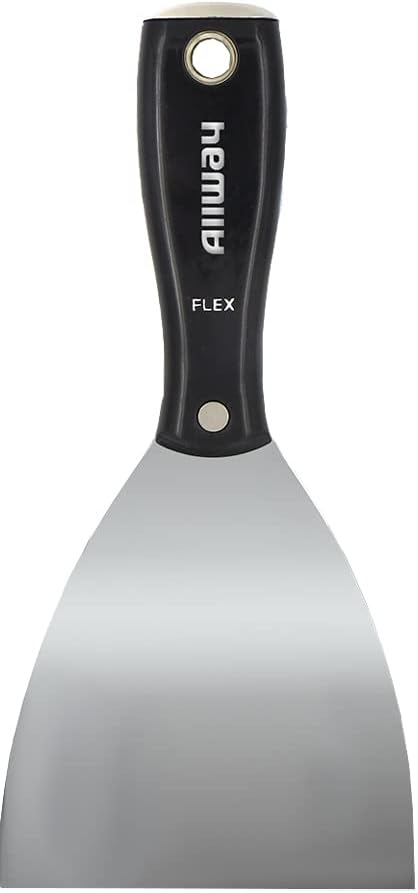 Allway NX4F - Cuchillo de cinta curvada suave con agarre ergonómico, 4 pulgadas