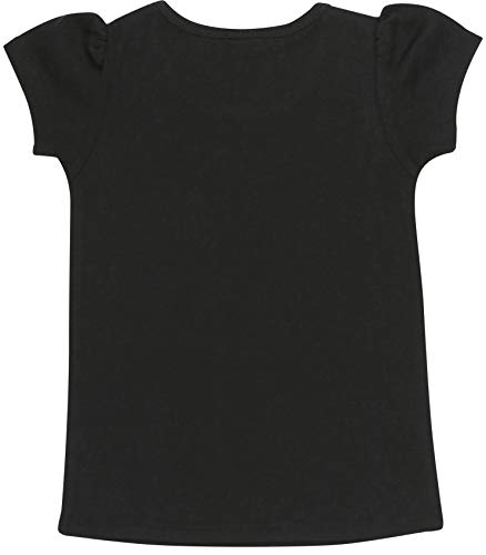 Image of ToBeInStyle Infant Girls' Scoop Neck Puff Sleeve T-Shirt