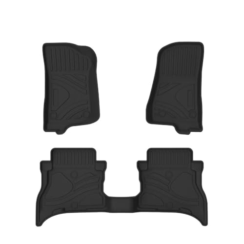 Tapis pour Jeep Wrangler 4XE 2020-2023 LHD tapis de sol de voiture noirs