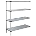Quantum WRSAD4-86-2460SS Solid Shelving Add-On Kit, 60