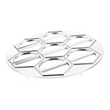 LOORGVEL Accesorios de cocina Pelmeni en forma de metal 14 compartimentos para hacer albóndigas y raviolis ligero con superficie lisa para familias y hogares