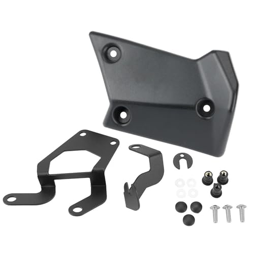 Couvercle de volet d'échappement noir pour cadre de moto BMW R1250GS ADV et R1200GS LC
