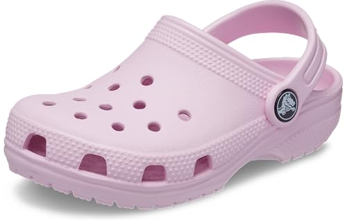 Crocs Kids Classic Clog (Little Kid/Big Kid) - Clogs for Kids - Synthetic Lining - Circulation Nubs Ballerina Pink 5 Big Kid M - 2