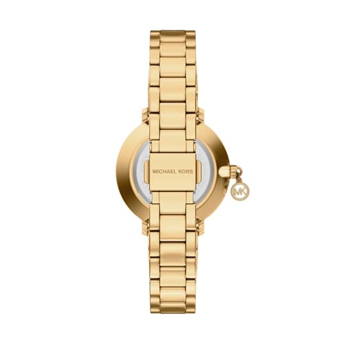 Image of Michael Kors Pyper Gold Quartz Stainless Steel Watch MK7572